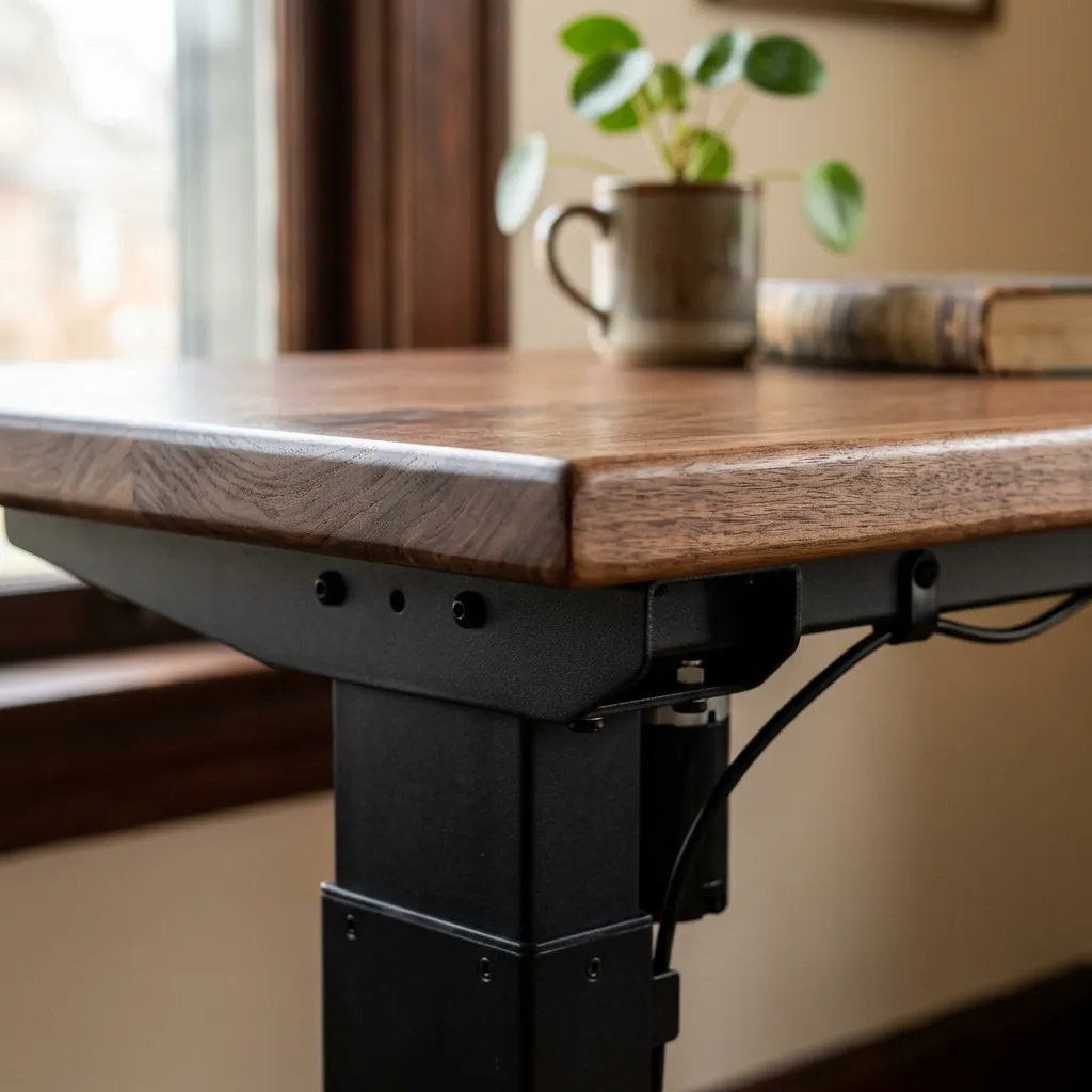 Desk top detail